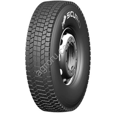 Шина грузовая 235/75R17.5 SICURO D02 143/141J 18PR TL вед., (арт.: SI6781204H)