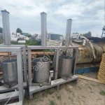 пневматический пресс для формования и прессования сыра, а также отделения сыворотки при производстве