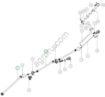 3х скоростная коробка передач 09.01.00.М для AVR Spirit 6200