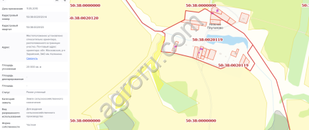 Земельный участок 2га в Московской области