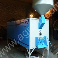 АСП-800. Полировка семян подсолнечника. Чистые руки.