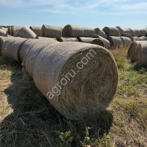 Сено в рулонах и тюках