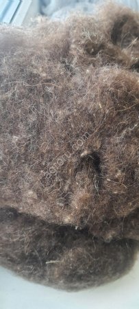 Мытая чесаная верблюжья шерсть