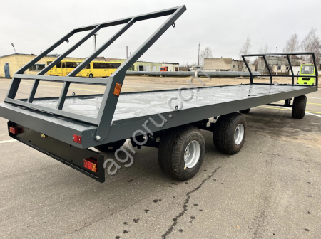 Прицеп для перевозки рулонов RMZ-11 для тракторов МТЗ 1221 и других тракторов