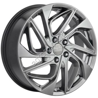 ДЛ 5*114.3 18*7 D67.1 ET46 К&К КС883 Дарк платинум, (арт.: 77184)