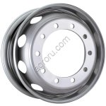 Диск колесный 11.75*22.5 ET135 10*335 D281 14 мм (уп) SRW серебристый с вент., (арт.: 7221105)