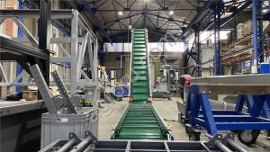 L-образный ленточный транпортер