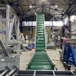 L-образный ленточный транпортер