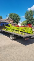 Транспортная тележка (лафет) для перевозки жатки Claas Sunspeed Клаас Санспид