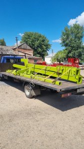 Транспортная тележка (лафет) для перевозки жатки Claas Sunspeed Клаас Санспид