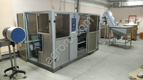 Линия розлива газированных напитков б/у. в ПЭТ 1,0-1,7л.  детское шампанское, 1,5-2,0 л. - квас и