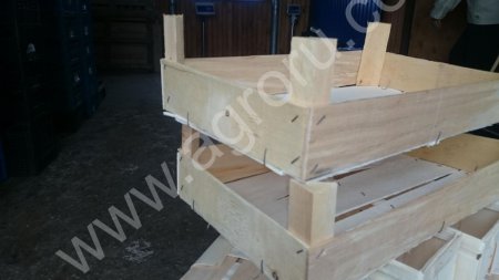 ящик из шпона , для ягод и грибов