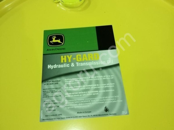 Масло John Deere HY-gard 209L