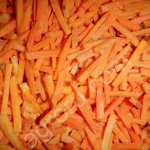 Морковь быстрозамороженная, соломка