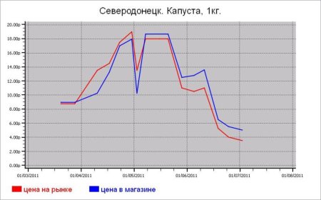 Овощные цены Северодонецка