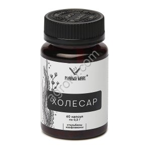 Холесар 60 кап по 0,2 г,