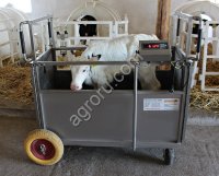 Тележка с весами для телят, коз, овец.