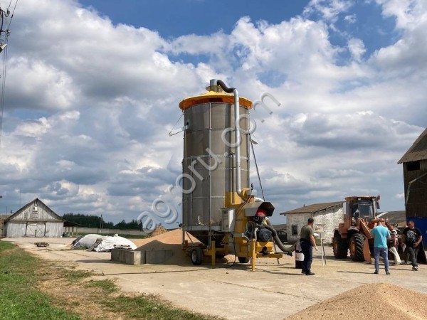 Мобильная зерносушилка Мекмар SSI25/210T2
