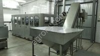 Линия фасовки газированных напитков формат 0, 5-1, 5 литра ПЭТ б/у в хорошем рабочем состоянии