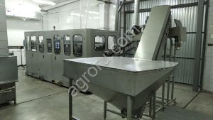 Линия фасовки газированных напитков формат 0,5-1,5 литра ПЭТ б/у  в хорошем рабочем состоянии