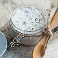 Белая каолиновая глина косметическая для волос и лица
