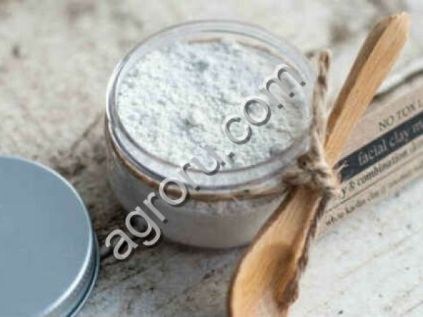 Белая каолиновая глина косметическая для волос и лица