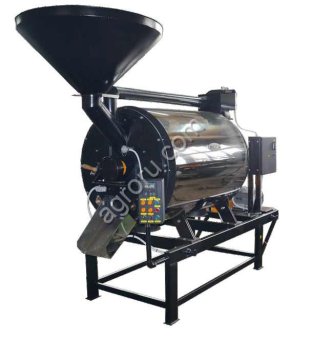 печь для обжарки семян барабанного типа.