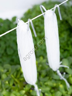 Крючок для подвязки растений и шпагатом для приспускания и подвязки растений (намотка 19м), количество в упаковке 20 штук