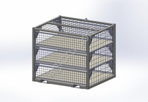 Контейнеры для перевозки крупной птицы КТ-3