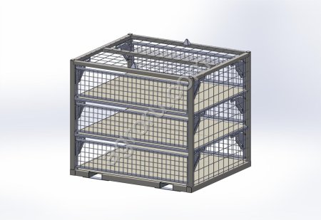 Контейнеры для перевозки крупной птицы КТ-3