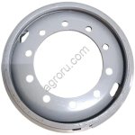 Диск колесный 10*20 ET114 10*335 D281 ЧОЗ серебристый без вент., (арт.: 387.3101012-02)