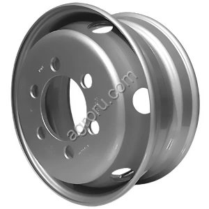 Диск колесный 6.75*19.5 ET126 6*222.25 D164 Asterro Азия-HD120,HINO,ISUZU,Nissan сереб (под футорку) (1913) с вент, (арт.: 1913)