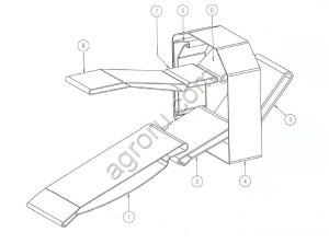 Уборочный транспортер шаг 50 Z.222.70.50 для AVR 220