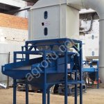 Колонна охлаждения гранул КО