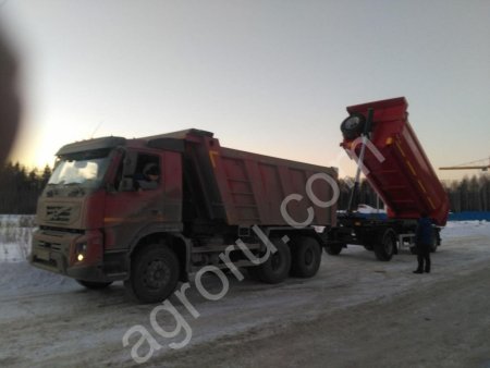 Самосвальный прицеп Тонар 16,7 м3