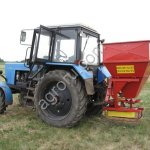 Покос роторной косилкой на тракторе