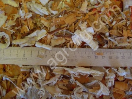 Мягкая стружка для подстилки