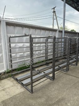 Стеллажи для посолки, хранения и созревания сыра