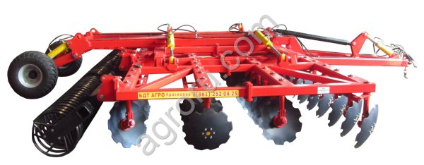 Борона дисковая БДМ четырехрядная