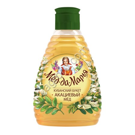 Мёд-да-Марья Акациевый (пластиковый Флакон 350 гр.)