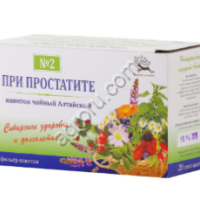 при простатите (стимулирующий) №2 ф/п 1, 5 №20