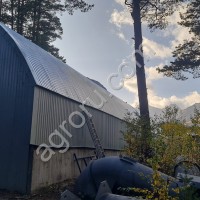Ангар арочный , высота прямой стены 5 метров