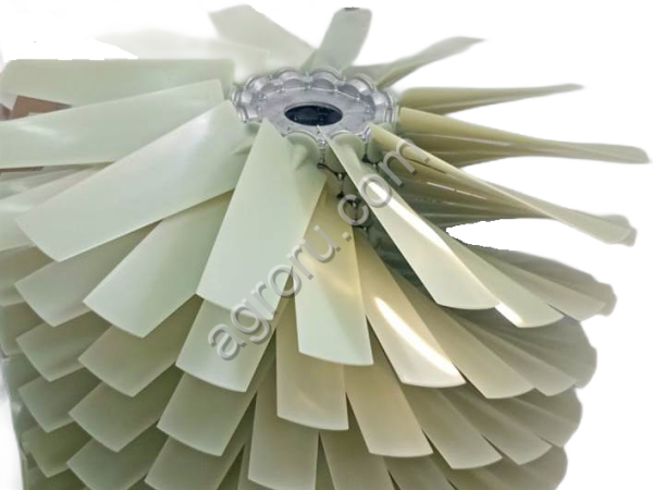 Крыльчатки вентилятора для охлаждения радиаторов и ДВС всех самоходных машин; марок Палессе (Полесье), Гомельсельмаш, Брянсксельмаш, Ростсельмаш, а та