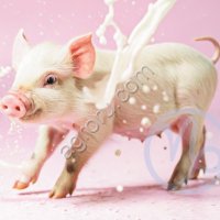 Заменитель свиноматочного молозива «Капилакт А» новорожденным поросятам с 1 по 3 день жизни