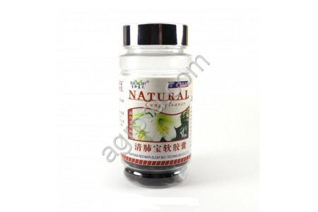 Капсулы для очищения легких Lung Cleaner (Natto gel candi) Natural, 100 кап,