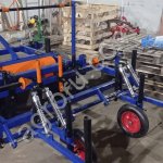 Гребнеобразователь пасивный с пленкоукладчиком и капельной ленты.