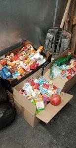 Списанная продукция на корм животным