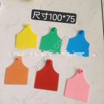Ушная бирка для КРС Мама+Папа 102×76, TPU