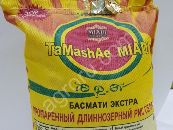Рис Басмати Тамаша Tamashae Miadi 2 КГ