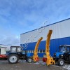 Снегоочиститель дэм 124-01с телескопическим желобом
